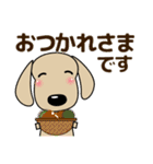 優しい気づかい ダックスフンド-犬好き 秋（個別スタンプ：16）
