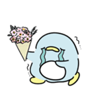 使う人を選ぶ ひとことぺんぎん（個別スタンプ：13）
