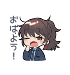 警察の秋★シュールな女性警官（個別スタンプ：22）