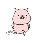 かわいい ブタさん（個別スタンプ：9）