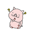 かわいい ブタさん（個別スタンプ：15）