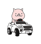 かわいい ブタさん（個別スタンプ：35）