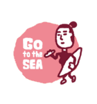 GO SURF -surf girl-（個別スタンプ：6）
