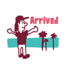 GO SURF -surf girl-（個別スタンプ：8）
