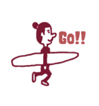 GO SURF -surf girl-（個別スタンプ：16）