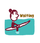 GO SURF -surf girl-（個別スタンプ：19）
