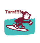 GO SURF -surf girl-（個別スタンプ：25）