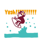 GO SURF -surf girl-（個別スタンプ：26）