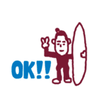 GO SURF -surf girl-（個別スタンプ：32）