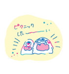 おめめかぞくの日常-02（個別スタンプ：9）