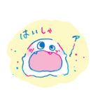 おめめかぞくの日常-02（個別スタンプ：35）