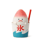 みじめちゃんの食べ物スタンプ（3D）（個別スタンプ：21）