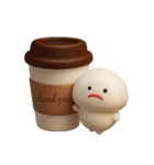 みじめちゃんの食べ物スタンプ（3D）（個別スタンプ：25）
