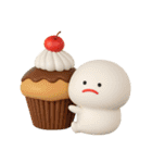 みじめちゃんの食べ物スタンプ（3D）（個別スタンプ：27）