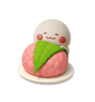 みじめちゃんの食べ物スタンプ（3D）（個別スタンプ：37）