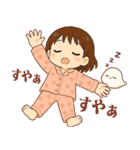 女の子と小鳥 可愛らしく喜怒哀楽（個別スタンプ：26）