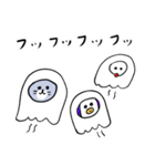 灰色キャットの秋の暮らし（個別スタンプ：7）