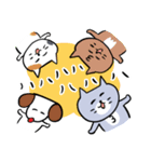 灰色キャットの秋の暮らし（個別スタンプ：35）