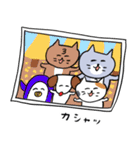 灰色キャットの秋の暮らし（個別スタンプ：36）