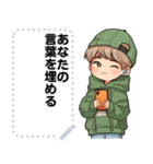 Message Stickers (Makok) JP（個別スタンプ：15）