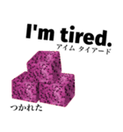 南国のドラゴンフルーツ 【英語】（個別スタンプ：14）