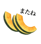 国産かぼちゃ（個別スタンプ：20）