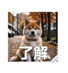 可愛い子犬のメッセージスタンプ（個別スタンプ：6）