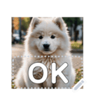 可愛い子犬のメッセージスタンプ（個別スタンプ：13）