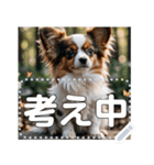 可愛い子犬のメッセージスタンプ（個別スタンプ：14）