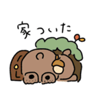 ユカイなあにまる(秋)（個別スタンプ：10）