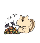 ユカイなあにまる(秋)（個別スタンプ：36）