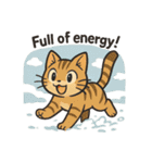 冬ねこスタンプセット（個別スタンプ：3）