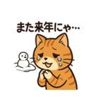 冬ねこスタンプセット（個別スタンプ：35）