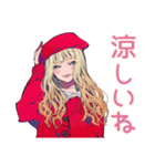 秋のキュートギャル♡女子トーク（個別スタンプ：20）