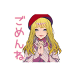 秋のキュートギャル♡女子トーク（個別スタンプ：29）