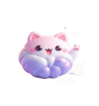 もちもち猫のかわいい表情（個別スタンプ：13）