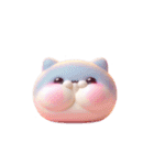 もちもち猫のかわいい表情（個別スタンプ：14）