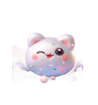 もちもち猫のかわいい表情（個別スタンプ：20）