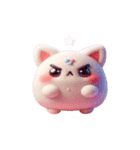 もちもち猫のかわいい表情（個別スタンプ：23）