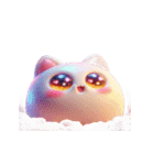 もちもち猫のかわいい表情（個別スタンプ：24）