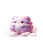 もちもち猫のかわいい表情（個別スタンプ：25）