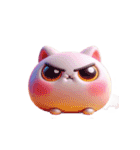 もちもち猫のかわいい表情（個別スタンプ：30）