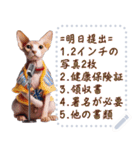 猫の音楽演奏団 ☆ メッセージボード（個別スタンプ：2）