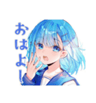 女子高生の秋♡ほっこりスタンプ（個別スタンプ：2）