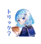女子高生の秋♡ほっこりスタンプ（個別スタンプ：34）