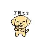 まるまるのわんちゃん3（個別スタンプ：4）