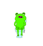 あわてんぼうのカエル（個別スタンプ：21）
