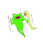 あわてんぼうのカエル（個別スタンプ：30）