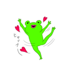 あわてんぼうのカエル（個別スタンプ：31）
