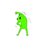 あわてんぼうのカエル（個別スタンプ：36）